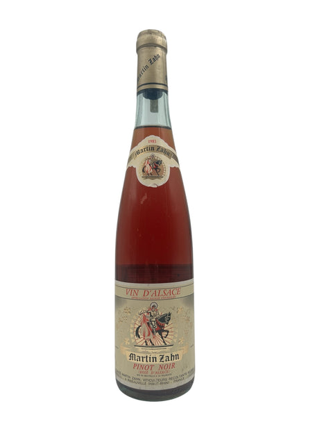 Pinot Noir Martin Zahn 1983 – bottle