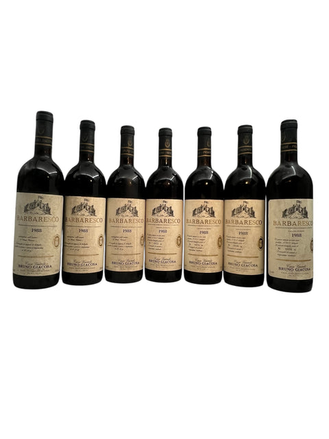 Barbaresco Bruno Giacosa 1988 White Label – bottle (2)