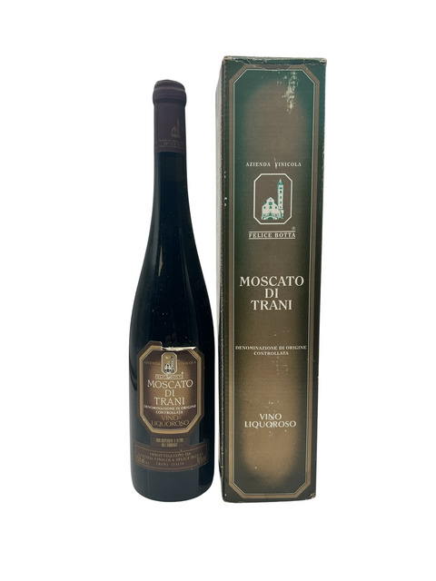 Moscato di Trani Felice Botta 1995 – bottle