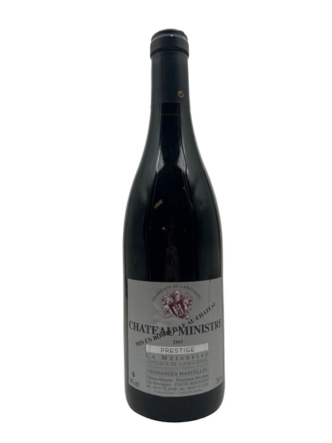 Prestige La Méjanelle Château Ministre 2005 – bottle