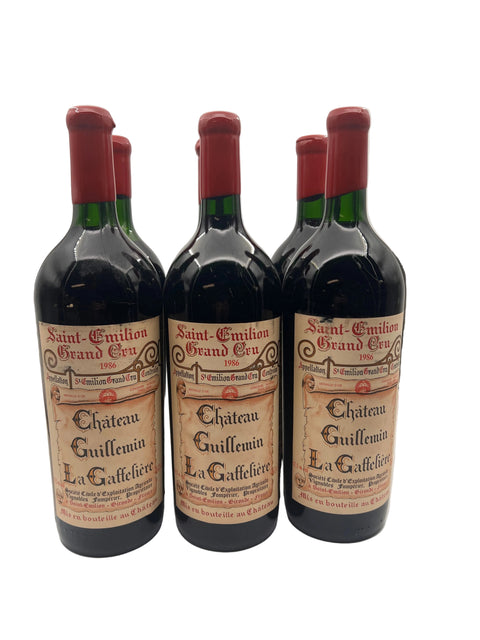 Saint Émilion Grand Cru Château Guillemin La Gaffelière 1986 1,5 L Magnum – bottle (2)