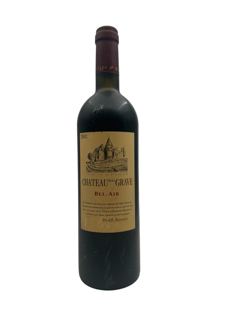 Chateau de la Grave Bel-Air 2002 – bottle