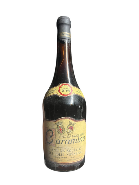 Cantina Sociale dei Colli Novaresi Caramino 1974 – bottle
