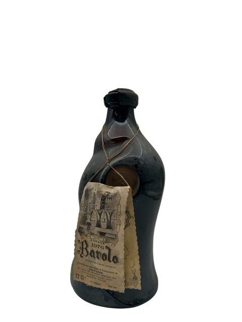 Barolo 1976 Pippione does not fit in giftbox – bottle