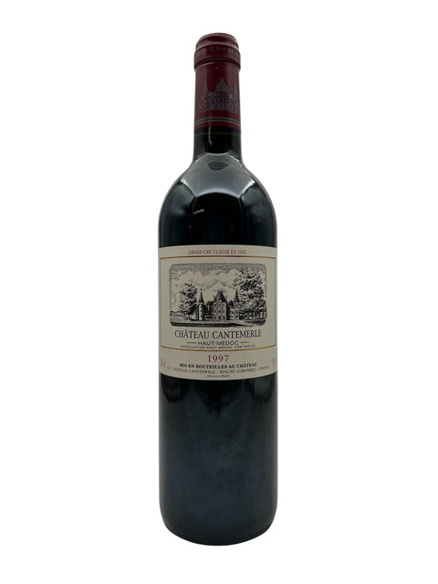 Bordeaux 1997 Gran Cru Classé Chateau Cantemerle – bottle
