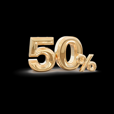 Save 50%