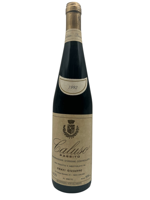Caluso Passito 1992 – bottle