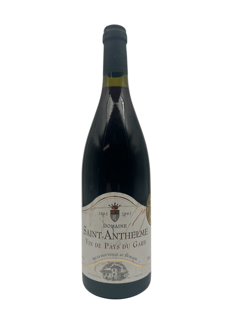Saint-Anthelme Vin de Pays du Gard 2002 – bottle