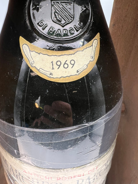 Barolo Marchesi di Barolo 1969 5L in Original Display – bottle (3)