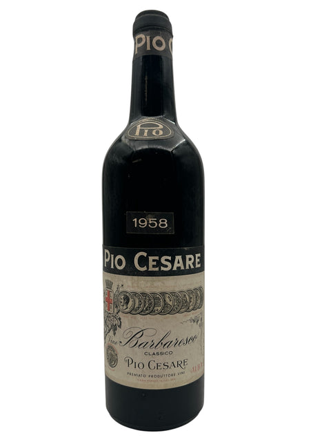 Barbaresco Classico Pio Cesare 1958 – bottle