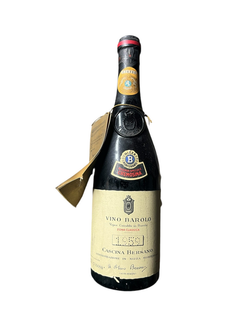 Cascina Bersano Barolo 1959 – bottle