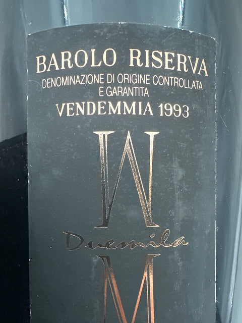 Barolo Marchesi di Barolo 1993 Riserva Duemila MAGNUM – bottle (2)