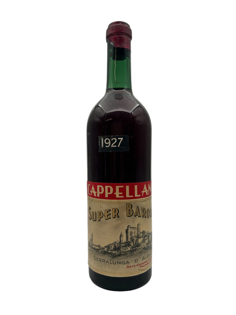 Barolo 1927 Cappelano – bottle