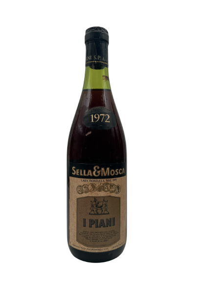 Sella &amp; Mosca I Piani 1972 – bottle