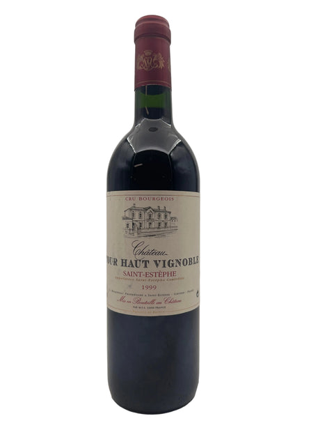 Saint Estèphe Cru Bourgeois Château Tour Haut Vignoble 1999 – bottle