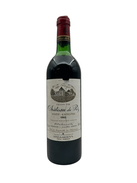 Château de Pez Saint-Estèphe 1983 – bottle