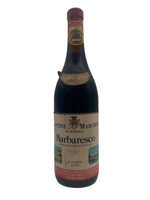 Barbaresco 1975 Marchesi di Barolo – bottle