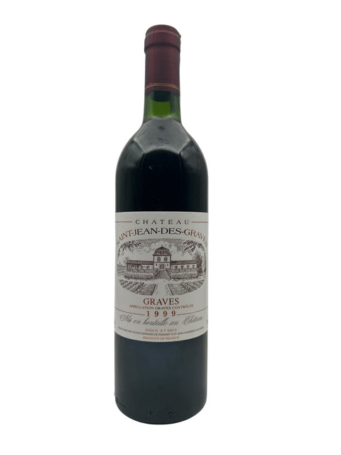Chateau Saint-Jean-Des-Graves. Bordeaux 1999 Graves – bottle