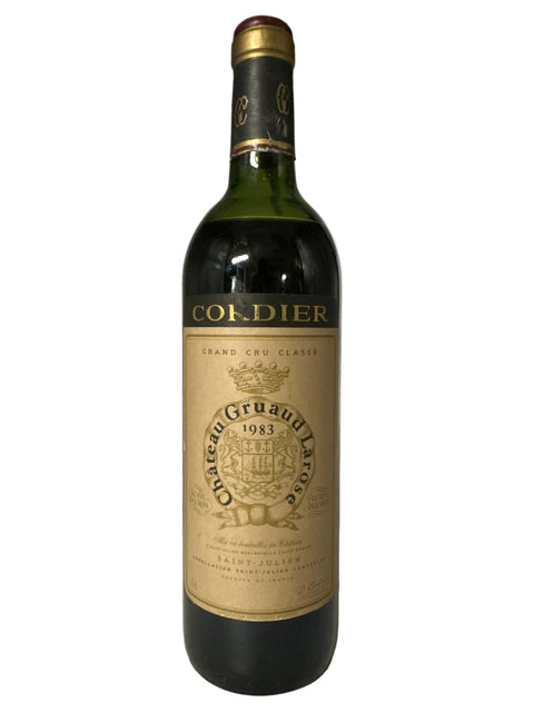 Saint Julien Grand Cru Classé Château Gruaud Larose 1983 (low level) – bottle