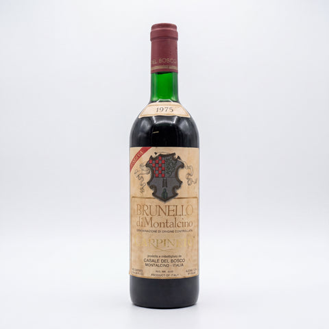 Brunello di Montalcino Carpineto 1975 Riserva – bottle