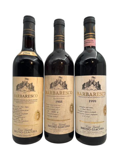 Barbaresco Bruno Giacosa 1988 White Label – bottle (3)