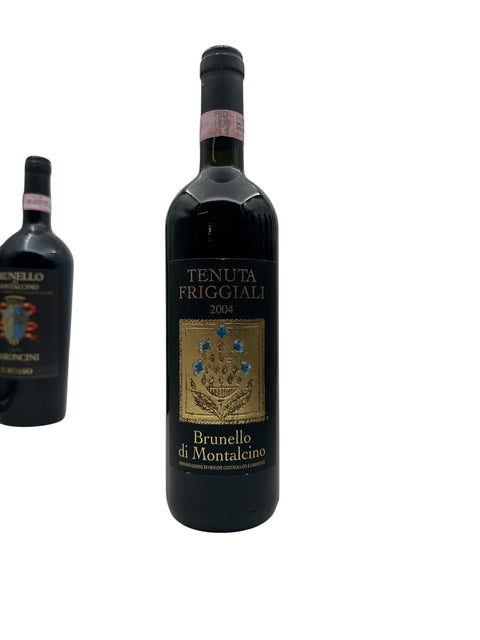 Brunello Tenuta Friggiali 2004 – bottle