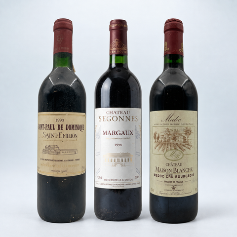 Bordeaux 1990s - Tasting box – bottle