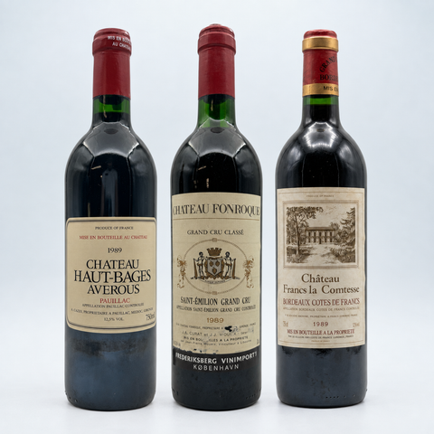Bordeaux 1989 - Tasting box – bottle
