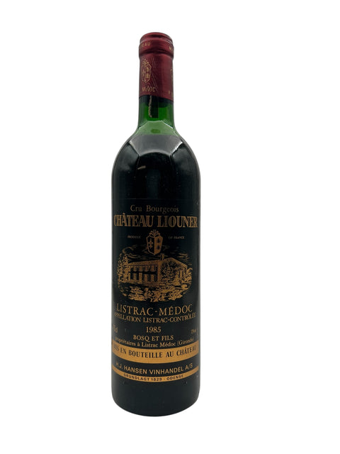 Bordeaux 1985 Chateau Liouner – bottle