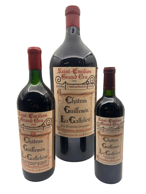 Saint Émilion Grand Cru Château Guillemin La Gaffelière 1986 1,5 L Magnum – bottle (3)