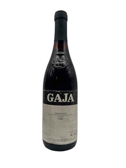BARBARESCO 1981 GAJA – bottle