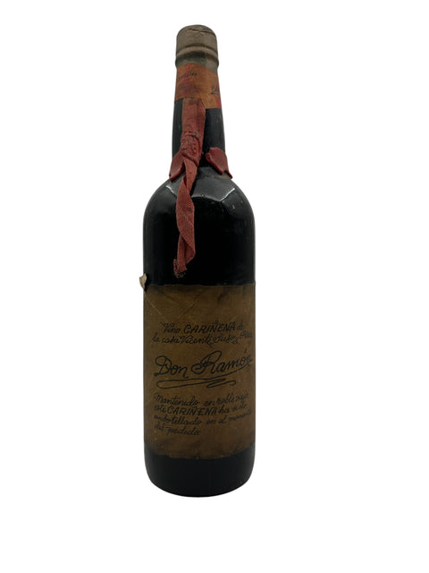 Don Ramon 1972 Vino Cariñena – bottle