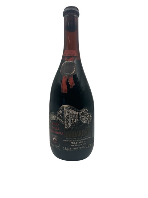 Barbaresco 1977 Pico Mirandola – bottle