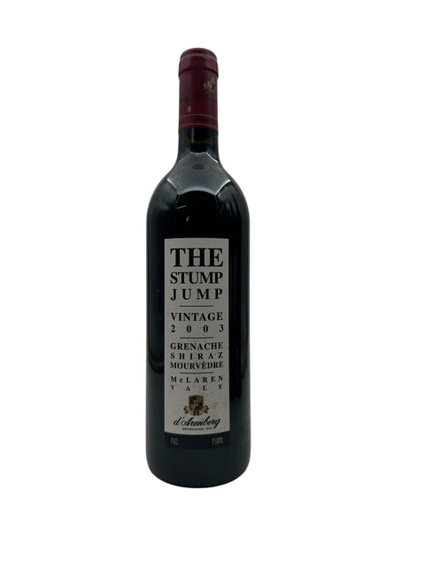 The Stump Jump GSM McLaren Vale 2003 from d’Arenberg – bottle