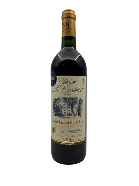 Château Le Castelet J. Janoueix 2000 – bottle