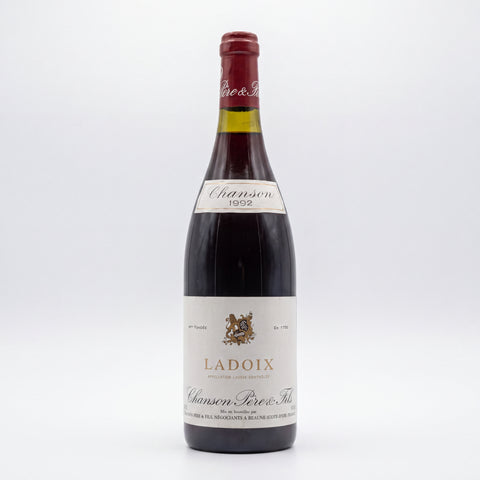 Ladoix Chanson Père et Fils 1992 Bourgogne – bottle