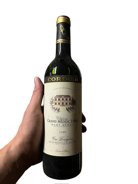 Chateau Grand Medoc Ferre Haut-Medoc 2000 – bottle