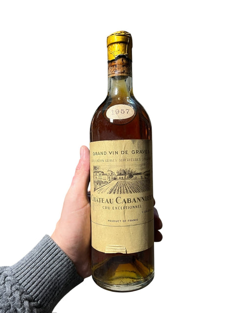 Château Cabannieux 1957 – bottle