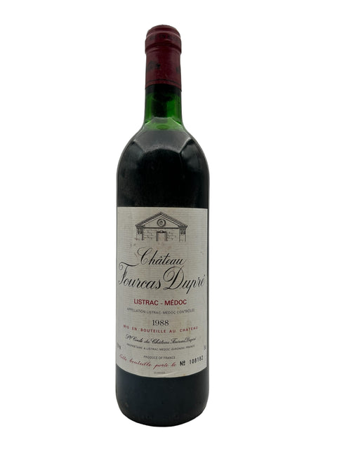 Château Fourcas Dupré 1988 – bottle