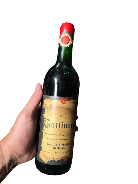 Roggia Ernaldo Gattinara 1967 – bottle