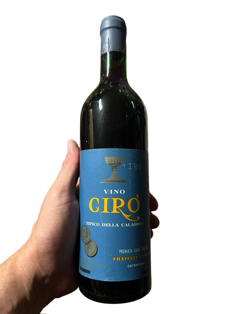 Vino Cirò 1964 – bottle