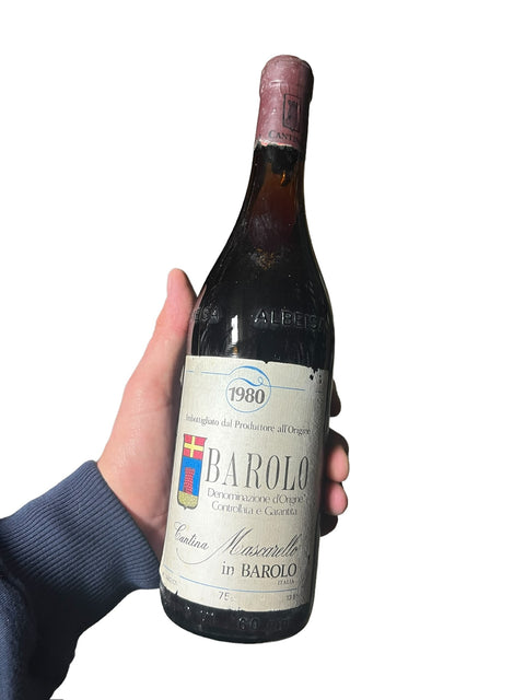 Cantina Mascarello Barolo 1980 – bottle
