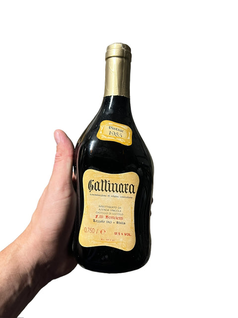 Gattinara 1985 – bottle
