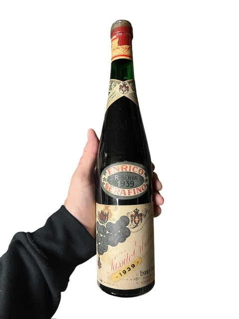 Enrico Serafino Monferrato Rosso Riserva 1939 – bottle