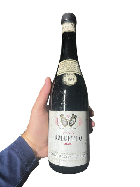 Poderi Aldo Conterno Dolcetto 1964 – bottle