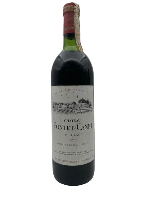 Chateau Pontet-Canet 1979 Gran Cru Classé – bottle