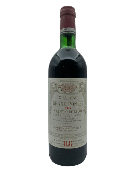 Château Grand-Pontet 1979 – bottle