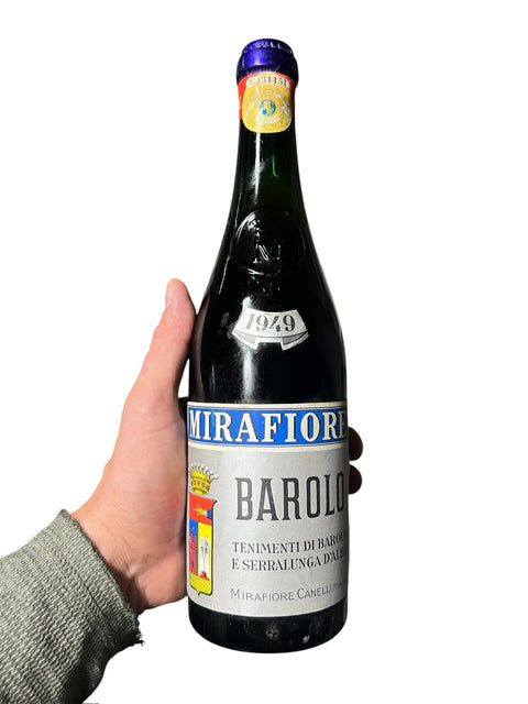 Mirafiore Barolo 1949 – bottle