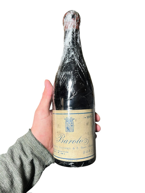 Barolo 1949 Camerano – bottle