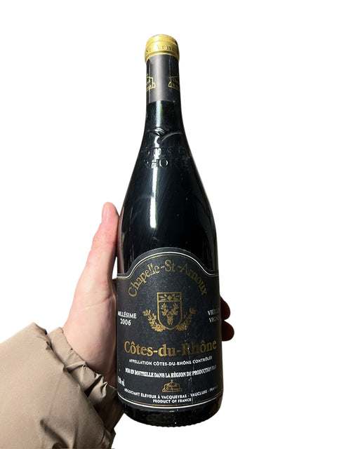 Chapelle-St-Arnoux Côtes-du-Rhône 2006 – bottle